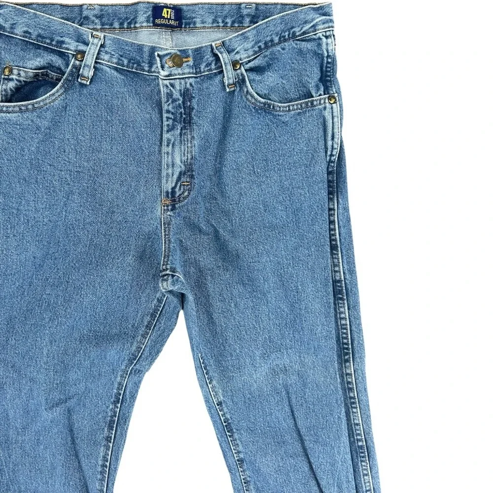 Wrangler 47MWZ Regular Fit Cowboy Cut Jeans Blue 35x32
